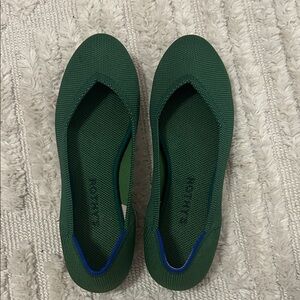 Rothy's Green and Blue Women's Flats
